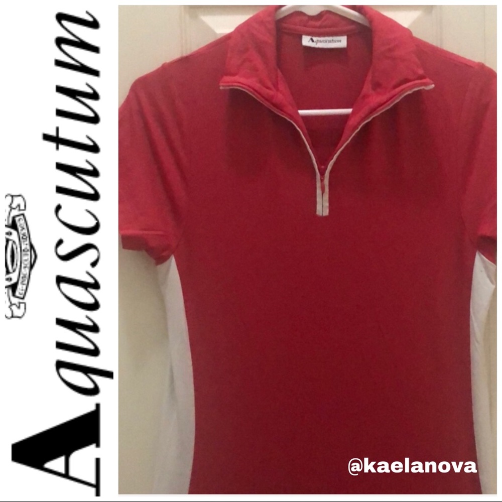 Aquascutum London Golf Polo Shirt